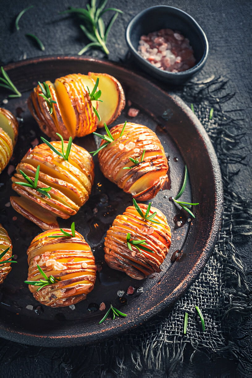 Krõbedad Hasselbacki kartulid
